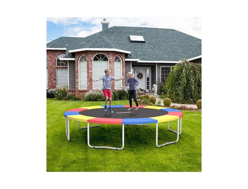 Akiudex Round Trampoline Safety Pad with Thick Foam and Full Spring Coverage