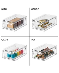 iDesign Stackable Kitchen Storage Drawer - Clear