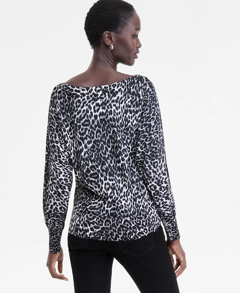 I.n.c. International Concepts Women's Boat-Neck Sweater, Macy's Exclusive