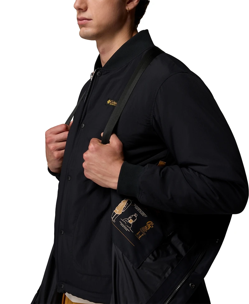 Columbia Men's High Cascades Interchange Reversible Bomber Jacket