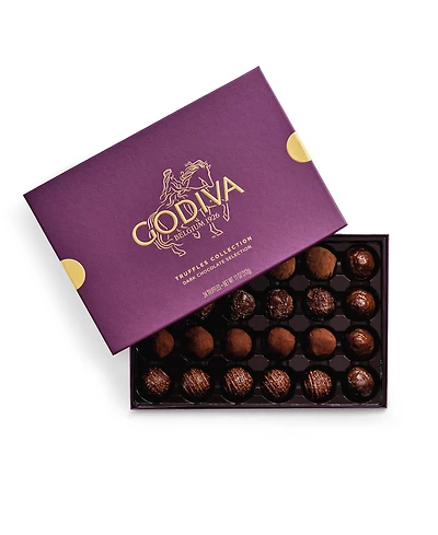 Godiva Dark Chocolate Truffles, 24 Pieces