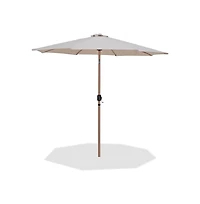 Meridian Furniture Fiji Beige Fabric Patio Umbrellas