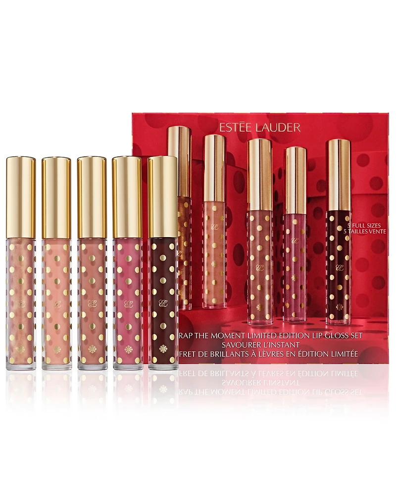 Estee Lauder 5-Pc. Unwrap The Moment Holiday Lip Gloss Set