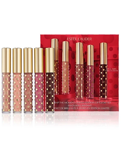 Estee Lauder 5-Pc. Unwrap The Moment Holiday Lip Gloss Set