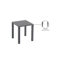 Meridian Furniture Maldives Outdoor Patio End Table