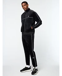Sergio Tacchini Men's Lioni Velour Track Jacket