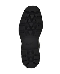 Guess Women's Lynnie Tall Buckle Moto Lug Boots