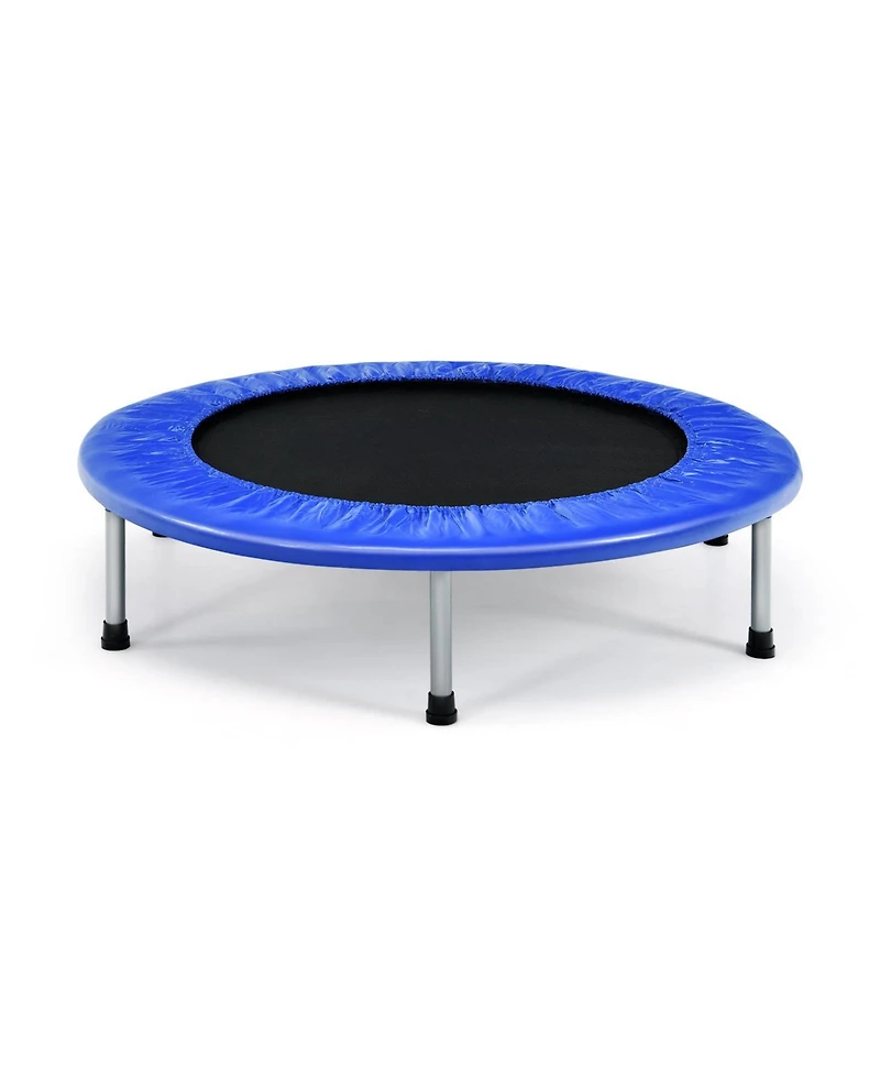 Akiudex Folding Trampoline for Adults and Kids with 28 Springs and Padded Edge