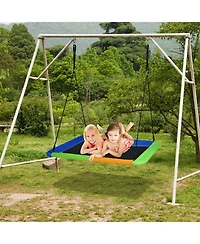 Akiudex Adjustable Platform Tree Swing for Kids and Adults, 700 lbs Capacity