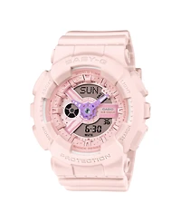 G-Shock Women's Baby-g Pink Resin Watch, 43.4mm