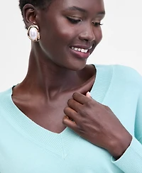 I.n.c. International Concepts Women's V-Neck Sweater, Macy's Exclusive