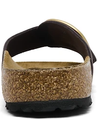 Birkenstock Women's Madrid Big Buckle Nubuck Leather Sandals from Finish Line