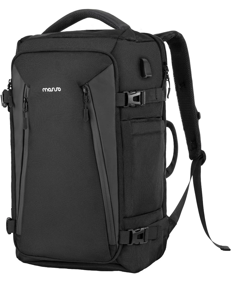 Mosiso 40L Travel Backpack, Tsa-Friendly Carry On Laptop Backpack with Usb Charging Port & Lay-Flat Opening - Fits 17-17.3 Inch Laptop