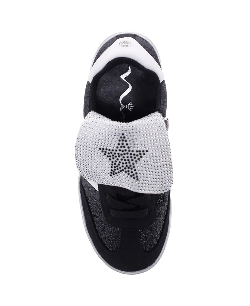 Nina Big Girls Glitter Low Top Sneakers