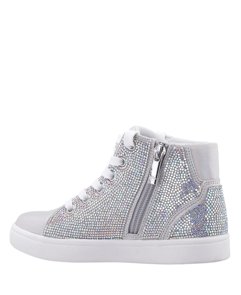 Nina Big Girls Kula Crystal High Top Sneakers