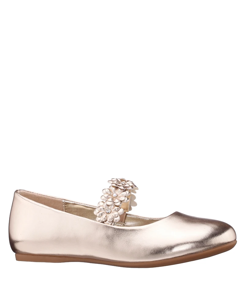 Nina Little and Big Girls Rozy Ballet Dress Shoe