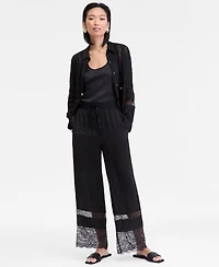 I.n.c. International Concepts Women's Lace-Hem Pull-On Pants, Macy's Exclusive