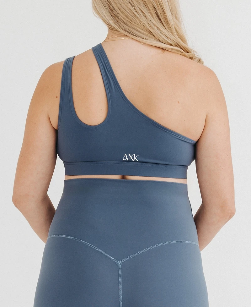 Axk Women's Cross Body Nursing Bra With Easy-Release Breastfeeding Clips and One-Shoulder Design