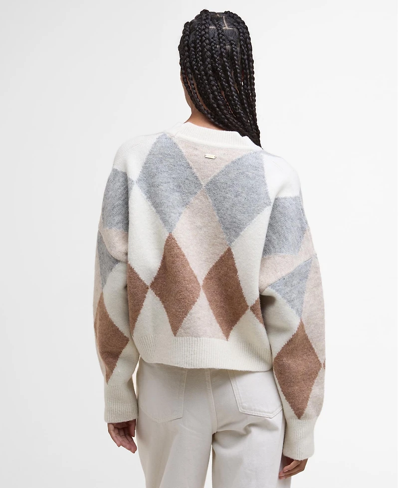Barbour Women's Jacquard Patterned Cardigan
