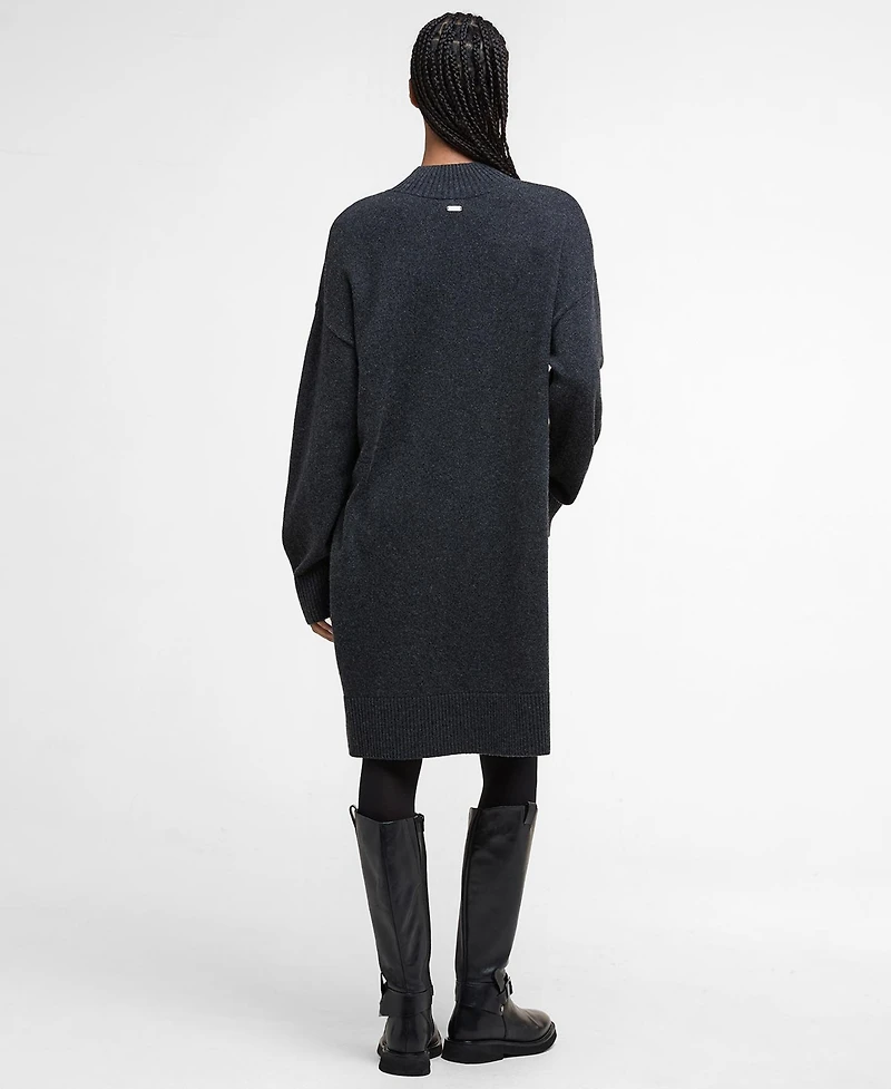 Barbour Women's Funnel Neck Mini Dress
