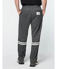 Sergio Tacchini Men's Dallas Houndstooth Track Pant