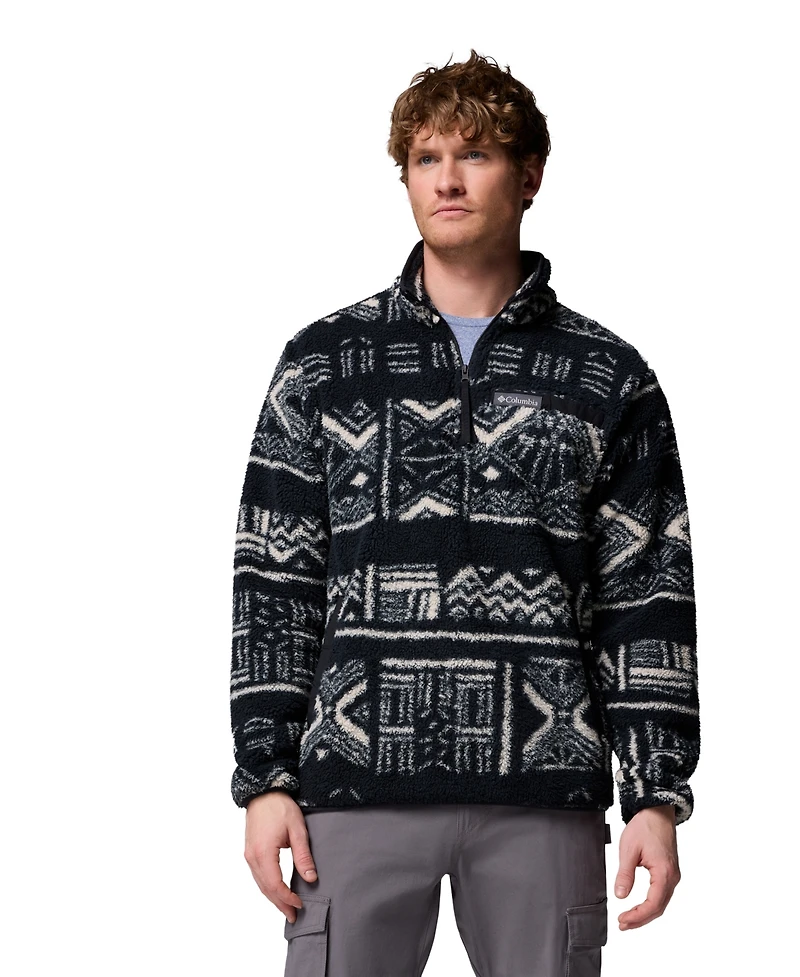 Columbia Men's Rugged Ridge High Pile Half Zip Jacket
