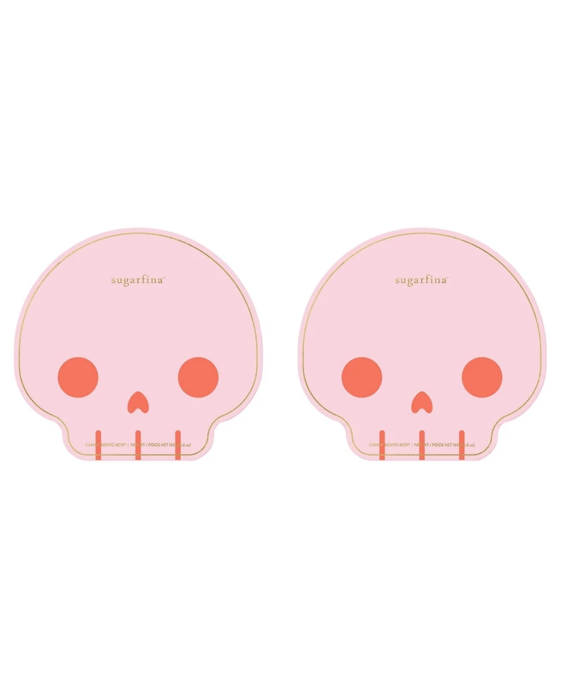 Sugarfina Sugar Skull Candy Bento Box Duo, 2 Pieces