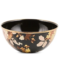 MacKenzie-Childs Wild Rose Brown Small Everyday Bowl, 40-oz.