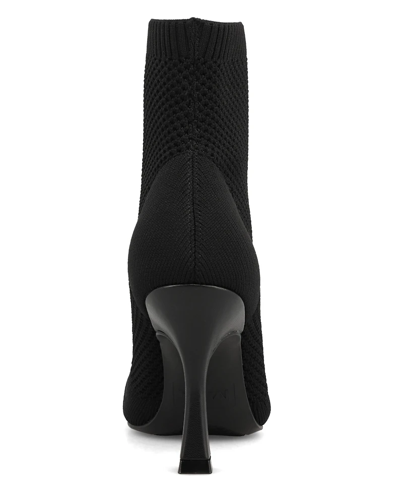 Mia Women's Pamilla Pointed Toe Knit Dress Booties