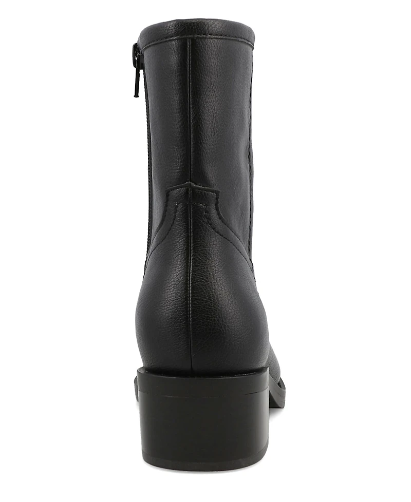Mia Women's Dagny-s Square Toe Western Style Boots