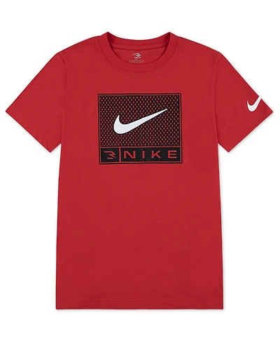 Nike 3BRAND by Russell Wilson Big Boys Sport Mesh Graphic T-Shirt
