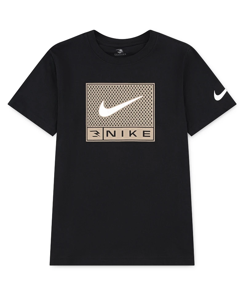 Nike 3BRAND by Russell Wilson Big Boys Sport Mesh Graphic T-Shirt
