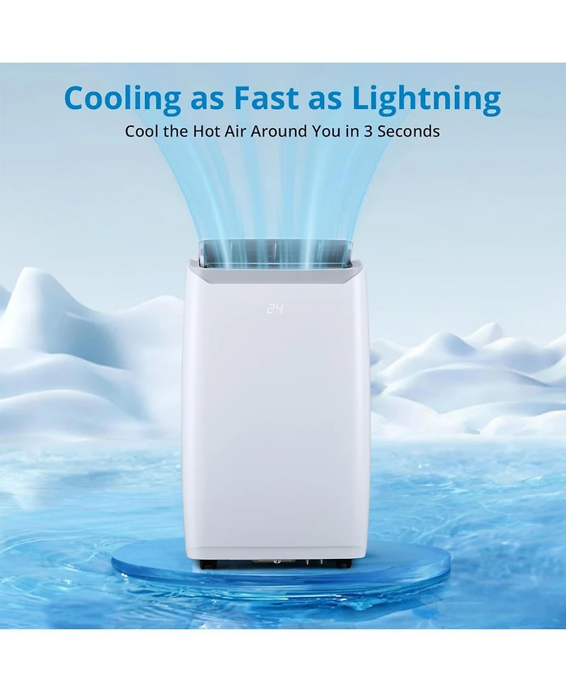 Gaomon 12,000 Btu Portable Smart Air Conditioner