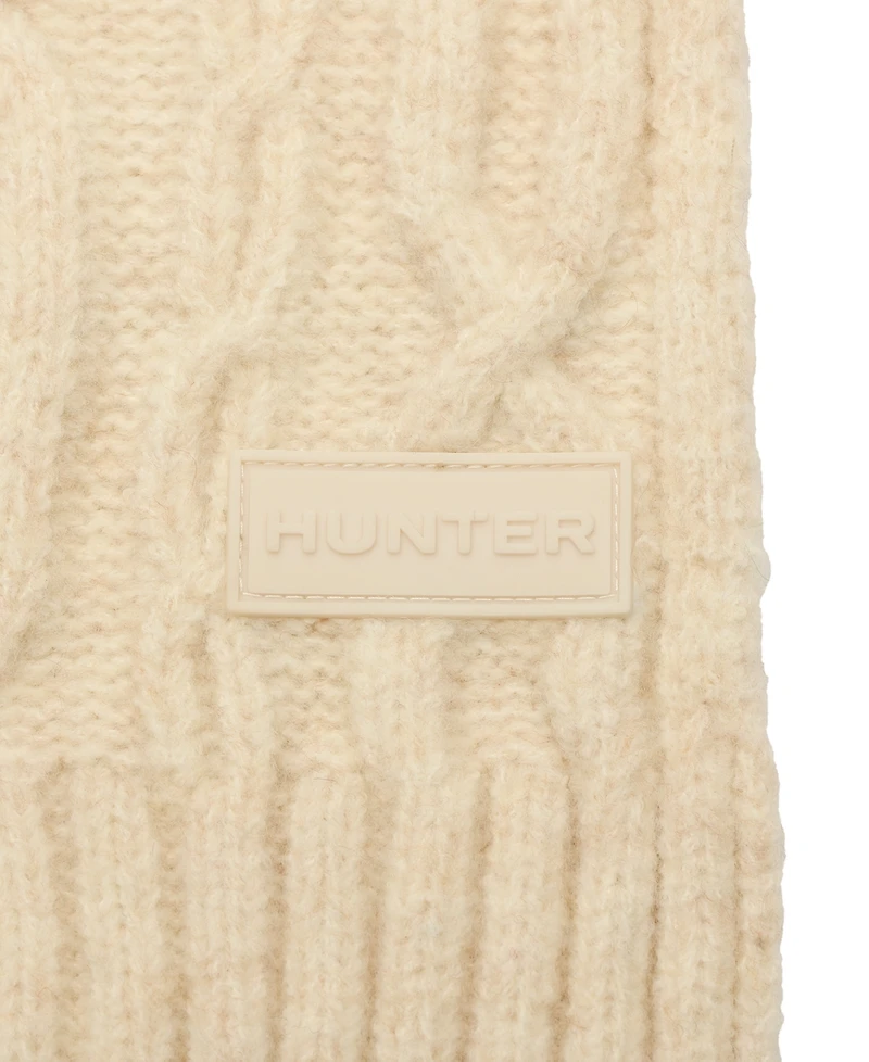 Hunter Cable-Knit Scarf