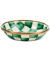 MacKenzie-Childs Emerald Check Dipping Bowl