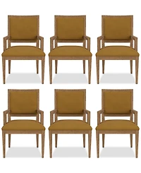 Everleigh 6 Pc. Upholstered Back Arm Chair