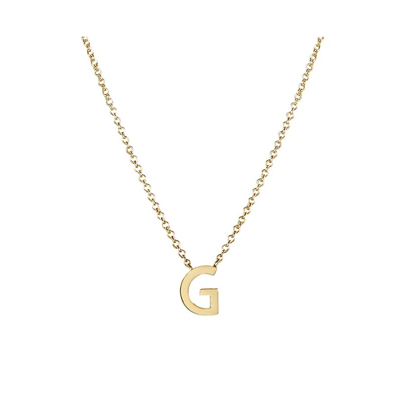 Ana Luisa Gold Initial Necklace - Letter