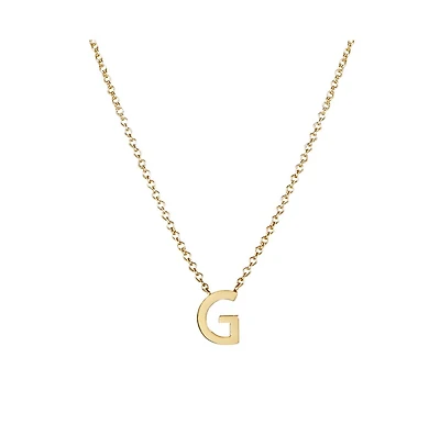 Ana Luisa Gold Initial Necklace - Letter