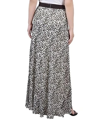 Ny Collection Petite Chiffon Maxi Skirt