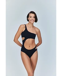 Jendue Women's ocean-cutout-swimsuit