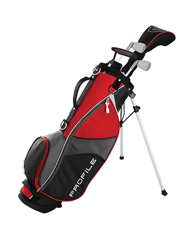 Wilson Profile Jgi Junior Right Hand Carry Complete Golf Set - S / Red