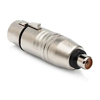 Hosa Technology Gxf-132 Analog Audio Adaptor Female Rca to Female 3-Pin Xlr Adaptor
