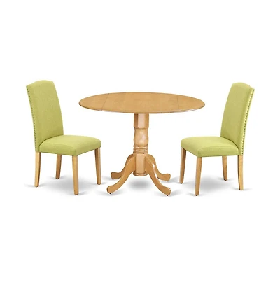 East West Furniture Dining Room Set Oak