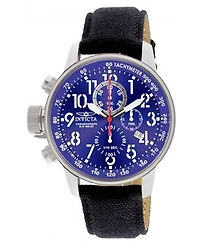 Invicta Mens 1513 I Force Quartz Chronograph Blue Dial Watch