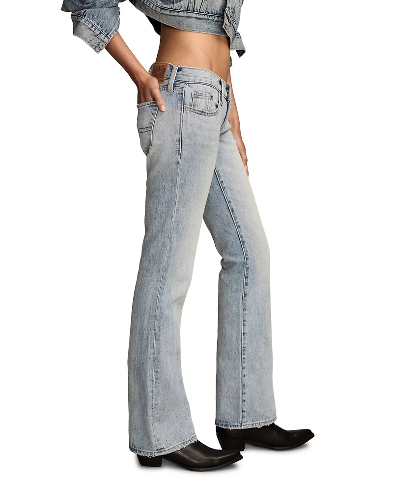 Lucky Brand Women's Addison Ultra Low Rise Flare