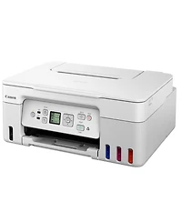Canon Pixma G3270 MegaTank All-in-One Wireless Inkjet Color Printer (White)