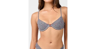 WeWoreWhat Women's Full Coverage Underwire Bikini Top