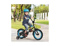 Akiudex Adjustable Kids Bike with Dual Brakes and Training Wheels