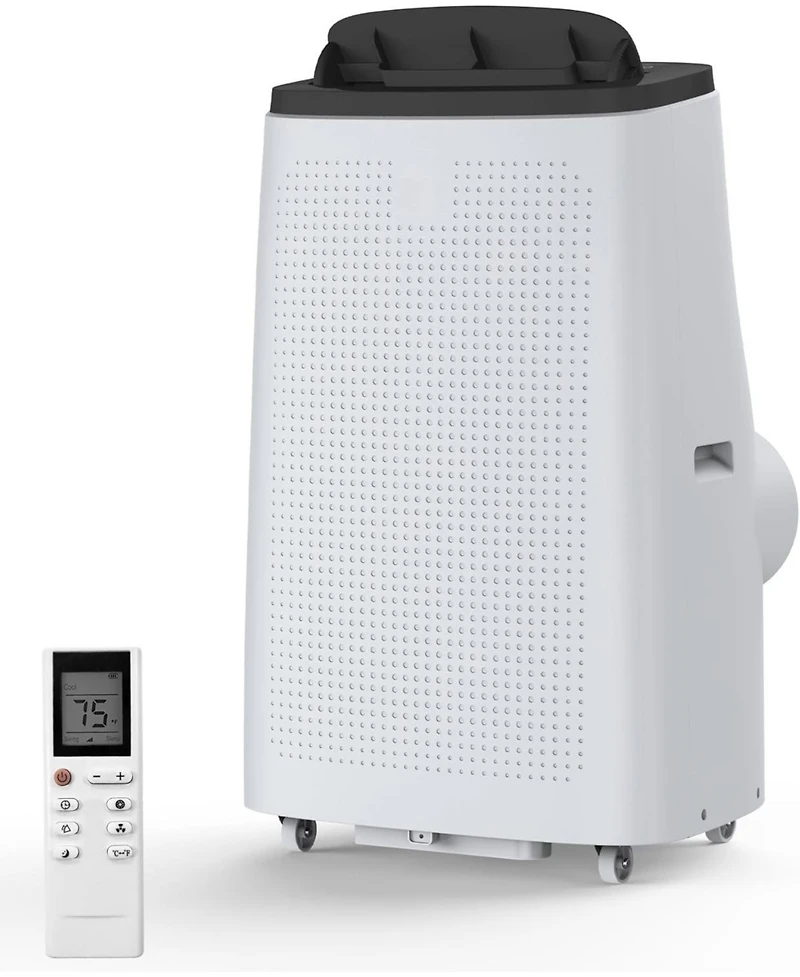 gaomon 14,000 Btu Portable Air Conditioner - Efficient Cooling, Window Vent Kit & Remote Included, Dark Grey, Cools Rooms up to 750 Sq. Ft