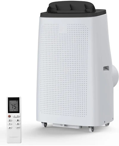 gaomon 14,000 Btu Portable Air Conditioner - Efficient Cooling, Window Vent Kit & Remote Included, Dark Grey, Cools Rooms up to 750 Sq. Ft